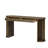 U_Style 59-Inch Long Console Table,Oak Veneer Sofa Table,Curved And Straight Line Design,Behind The Couch, Farmhouse Entryway Table For Entrance, Hallway, Living Room (Natural)-97888047