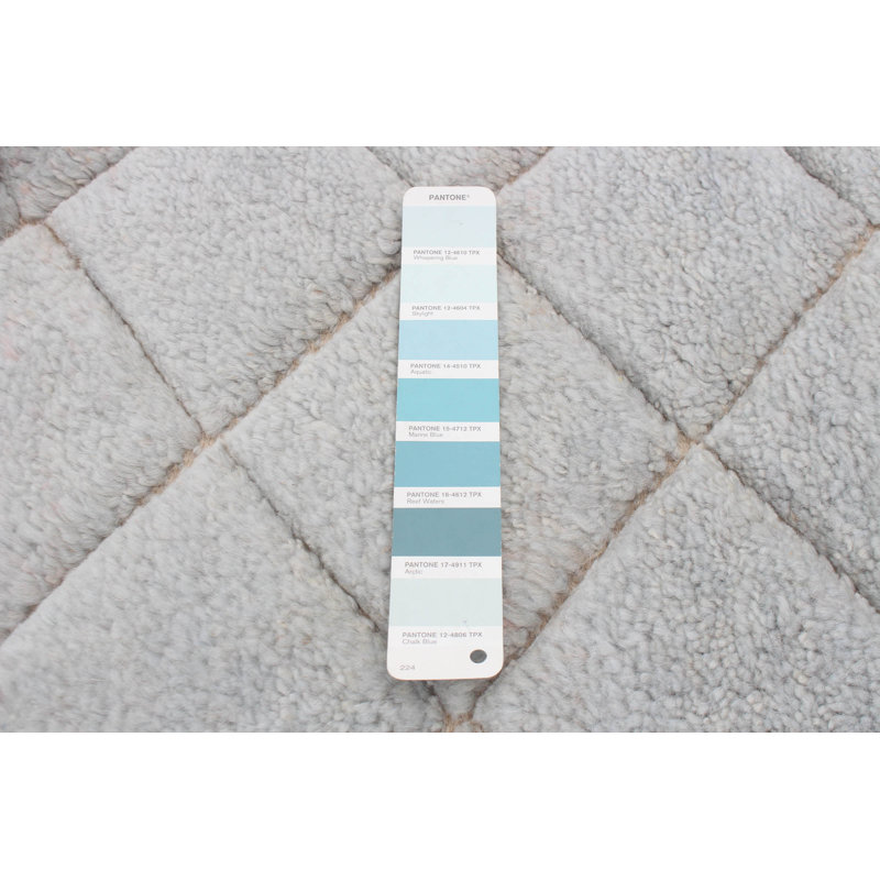 Tapis bleu clair Grogan 8 pi 11 po x 12 pi 0 po