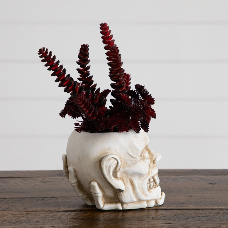 10 po Plante artificielle d'Halloween plante grasse en zombie