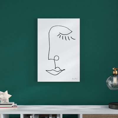 Faces II 1 Piece Wrapped Canvas Wall Art