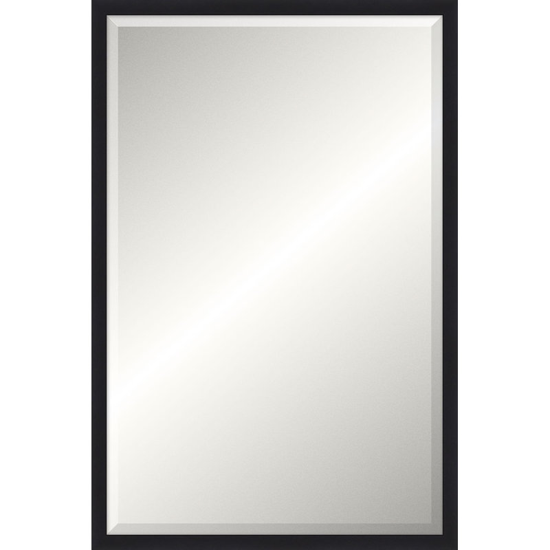 Miroir de plancher en bois massif Kempton, Rectangle, 35,75 po x 23,75 po