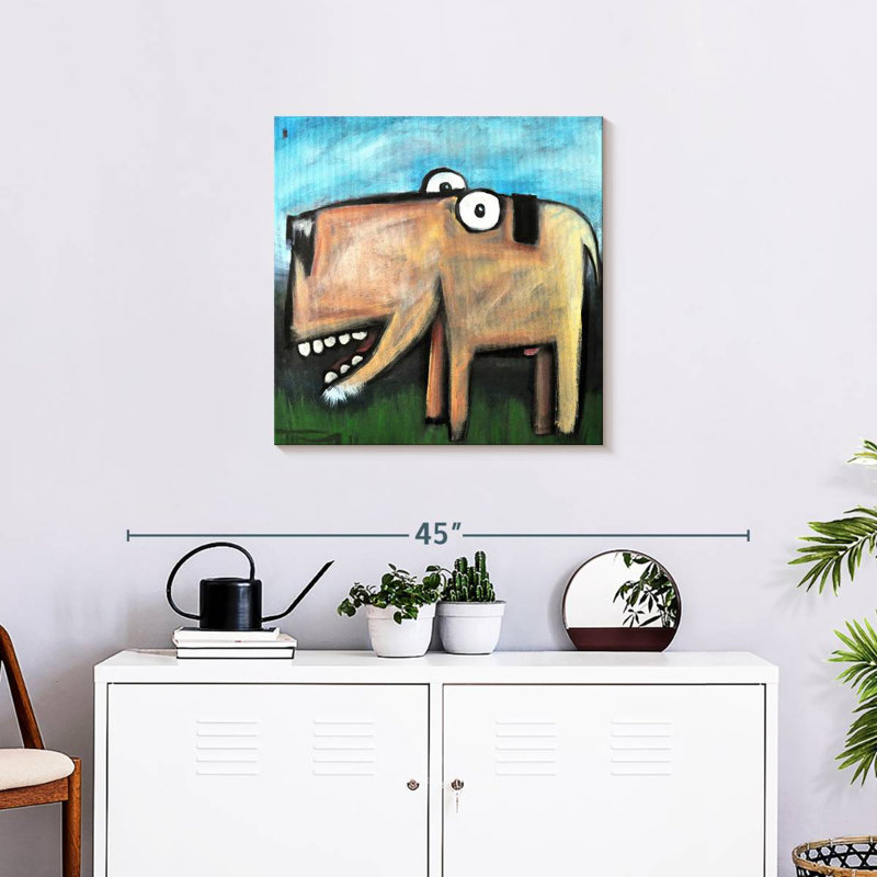 Brampt Dog Poster II, 24" H x 24" W