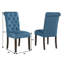 Ensemble de salle à manger 7 pièces Ashford, table de salle à manger en épingle à cheveux avec 6 chaises, 4 options de couleurs-963647831