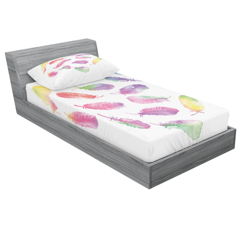 Microfiber Sheet Set, Twin XL Sheet Set with Fitted Sheet
