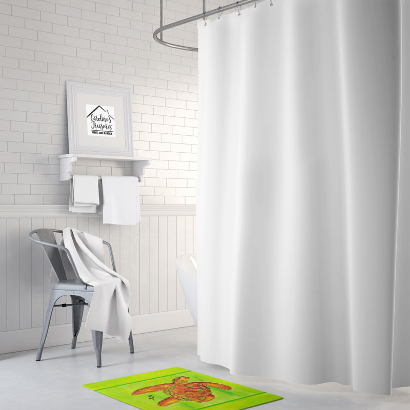 Tapis pour salle de bain en mousse à mémoire tortue