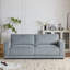 Canapé sophistiqué à accoudoirs carrés avec coussins ultra moelleux pour un confort inégalé et une décoration intérieure polyvalente