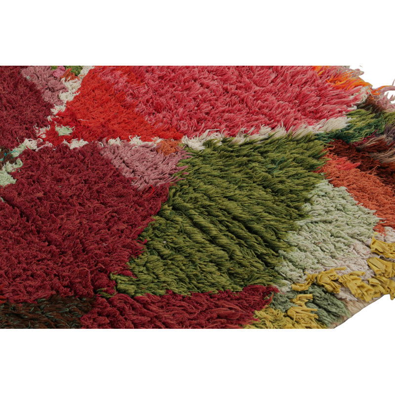 Hand Knotted Wool Area Rug