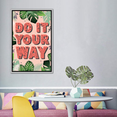«Tween Everyday Far and Away I» par Lisa White boutons - reproduction d'art textuel