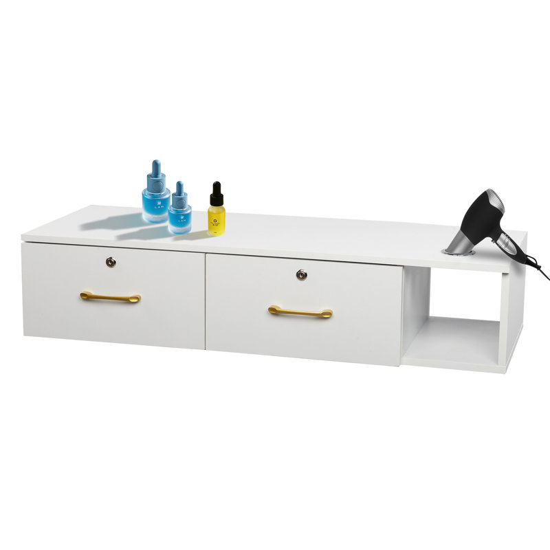Arlesa Vanity, White