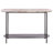 Macklyn Oval Marble Top Console Table