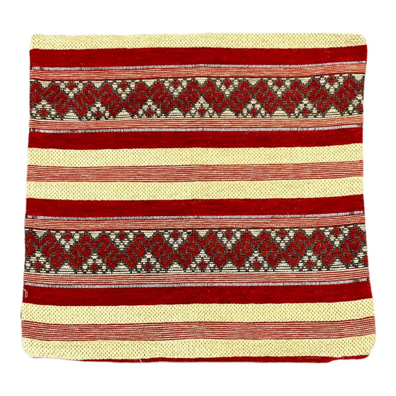 Binnie Striped Square Cushion Cover