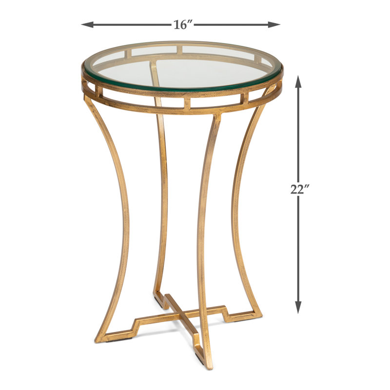 Schlegel Glass End Table