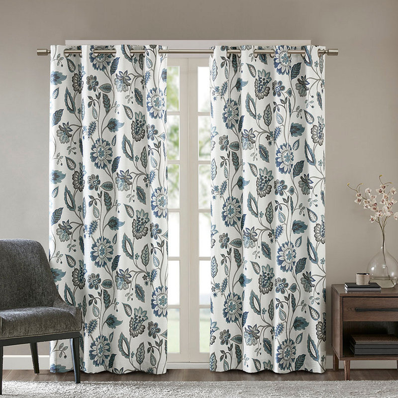 Rideau obscurcissant en jacquard, L 50,05 po x L 84,05 po