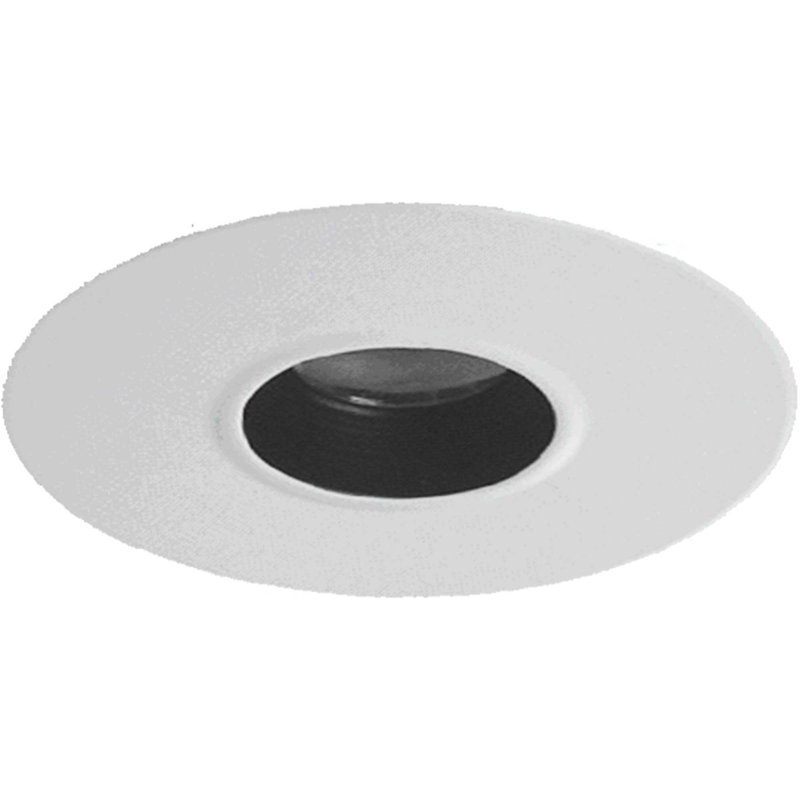 4'' White Pinhole Recessed Trim