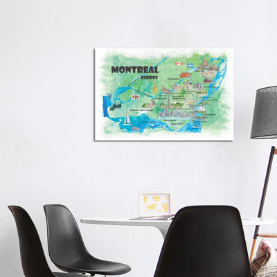 Montreal, Quebec, Canada Travel by Markus & Martina Bleichner - Wrapped Canvas Print