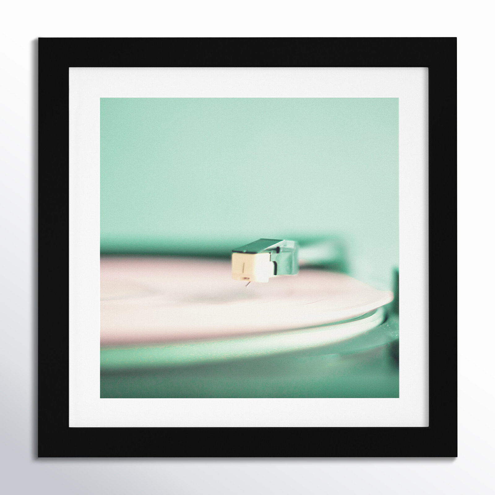 Analogue by Caroline Mint, Black, 12.25" H x 12.25" W x 0.88" D