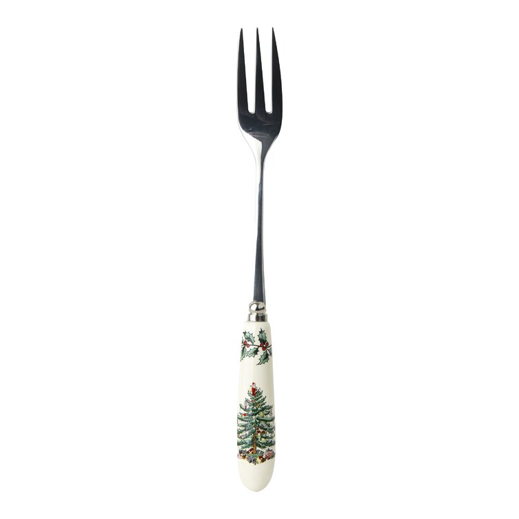 Spode Christmas Tree Pastry Forks, Set Of 6 : Target