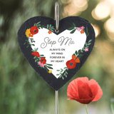 Ellett Poppy Step Ma Always on My Mind Memorial Plaque