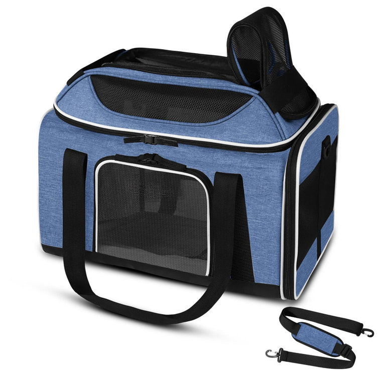 https://assets.wfcdn.com/im/10405622/resize-h755-w755%5Ecompr-r85/2564/256411244/Pet+Carrier+Top-Expandable+Southwest+Airline+Approved%2C+Soft+Small+Dog+Cat+Carrier+For+1-15+LBS+Pets+With+Locking+Safety+Zipper+And+Anti-Scratch+Mesh%28Blue%29.jpg
