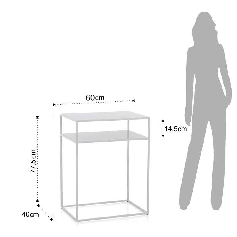 Daneshia 60cm Console Table