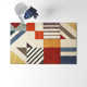 Tripoli Hand Tufted Wool Ivory/Multi Rug