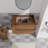 Wall Mounting Bathroom Vanity, Soft Close Drawer (Only Vanity, Without Basin)