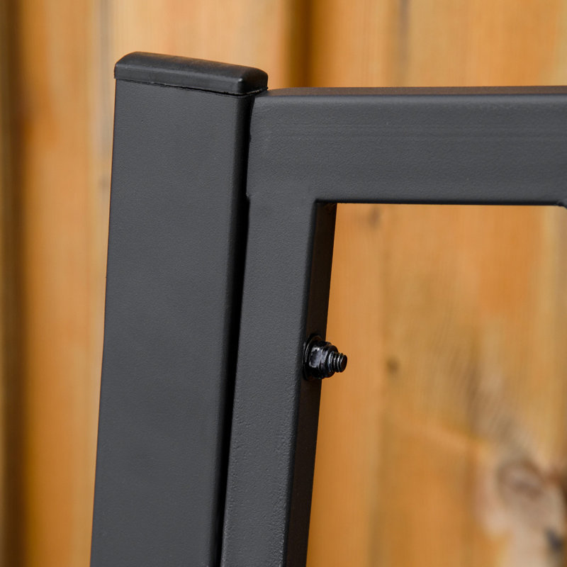 Banc de jardin en métal 50 po