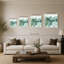 «My Greenhouse Abstract I Crop Blue» par Lisa Audit - impression sur toile-303815523-303815529