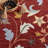 Jardin Handtufted Wool Cotton Floral Rug in Red/Orange-93743999