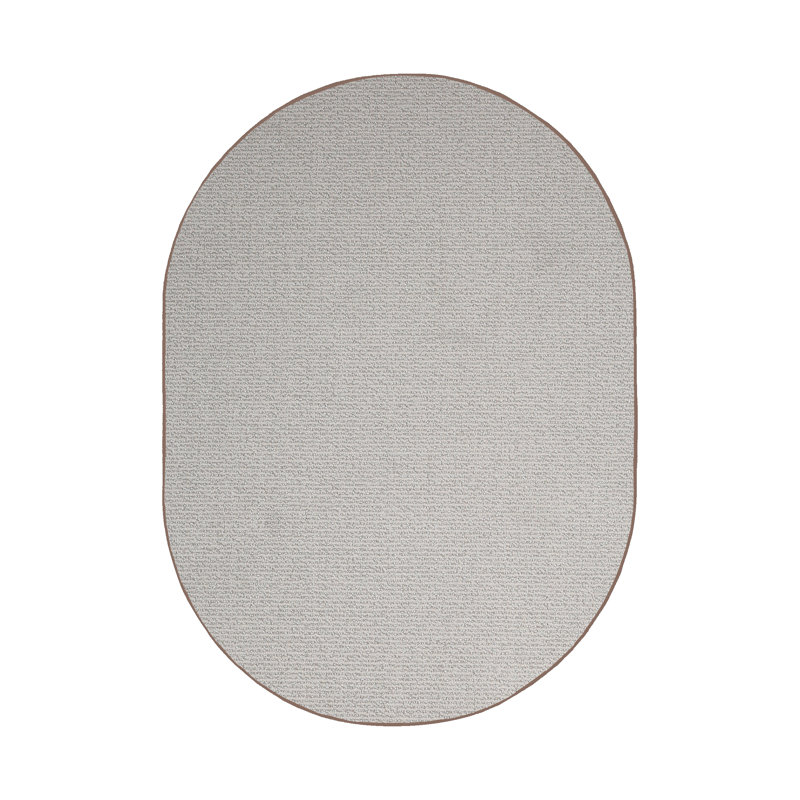 Tapis beige Ghala, Ovale 10 pi x 12 pi