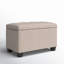 Banc de rangement rembourré en tissu Bacca-772876120