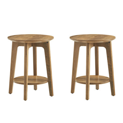 Round End Table (Set of 2)