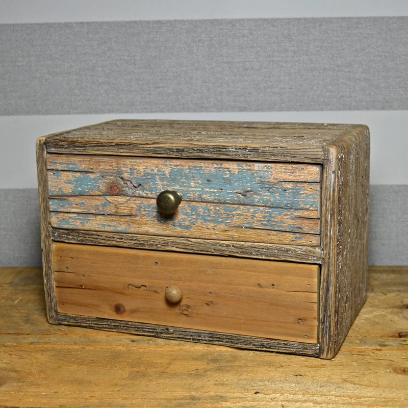 Ezekiel Wood Desk Organiser