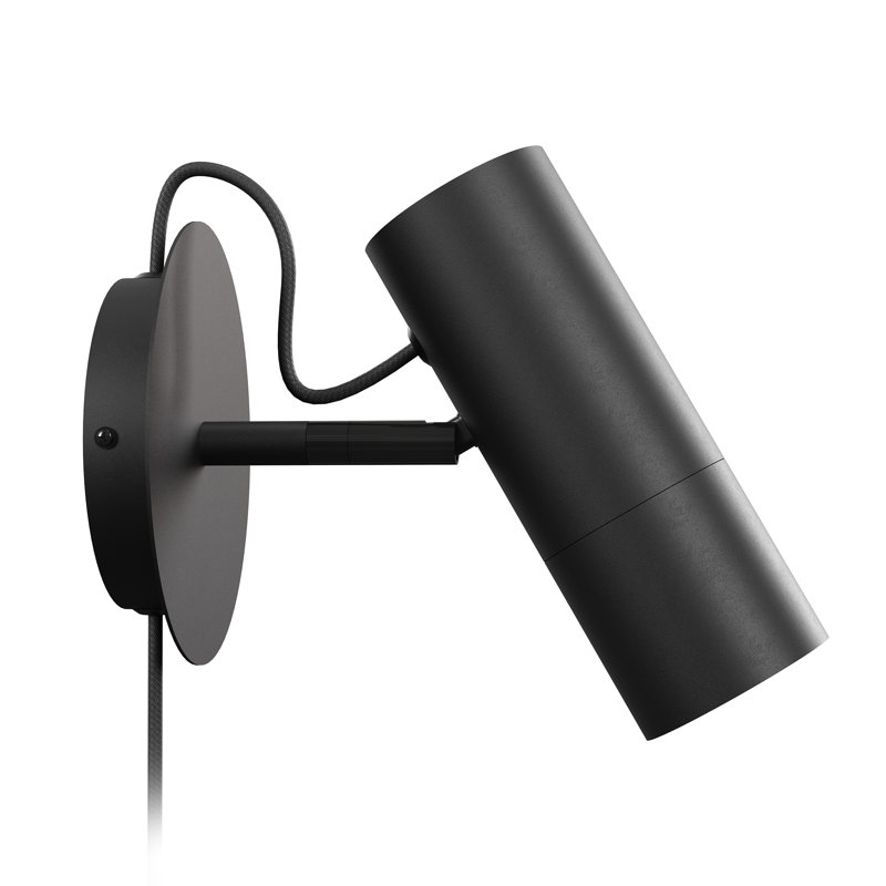 Cengiz Plug-in Spotlight, Black