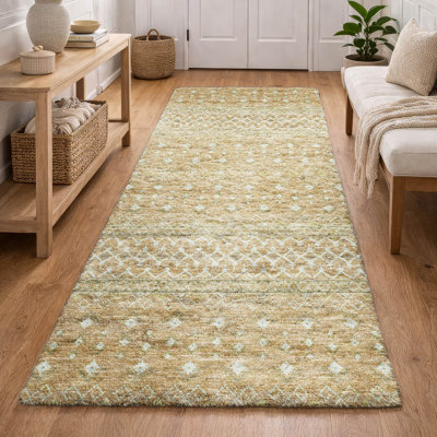 Tapis bohème ADS709 de qualité supérieure lavable à la machine