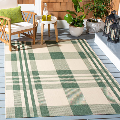 Tapis d'intérieur / extérieur à carreaux performance Andreya