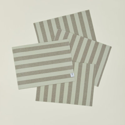 Essential Striped Placemat - Set Of 4