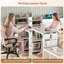 Lit simple d'angle avec bureau et 4 tiroirs, lit de jour pour chambre d'amis, blanc et gris chêne-1533129843-1424388136
