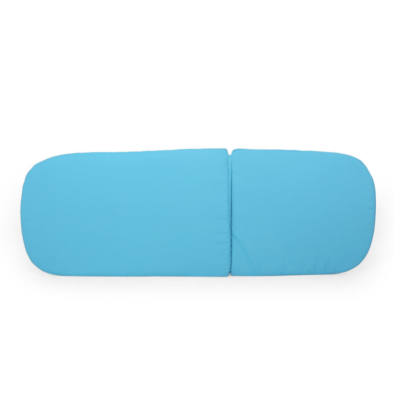 Water-resistant Fabric Chaise Lounge Cushion For Outdoor Comfort & Style