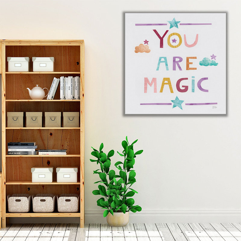 Unicorn Magic V - reproduction d'art sur toile, H 24 po x l 24 po