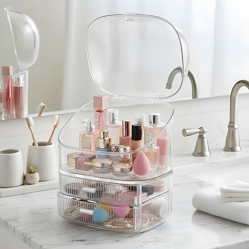 Plastic Makeup Organiser
