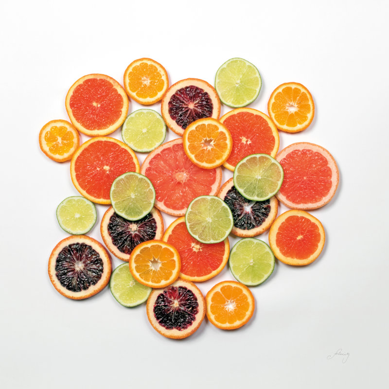 Ensoleillé citron II, H 20 po x l 20 po, Non, Toile tendue