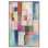 Doll Memories - Toile vernissée multicolore avec motifs abstraits colorés par Art Remedy