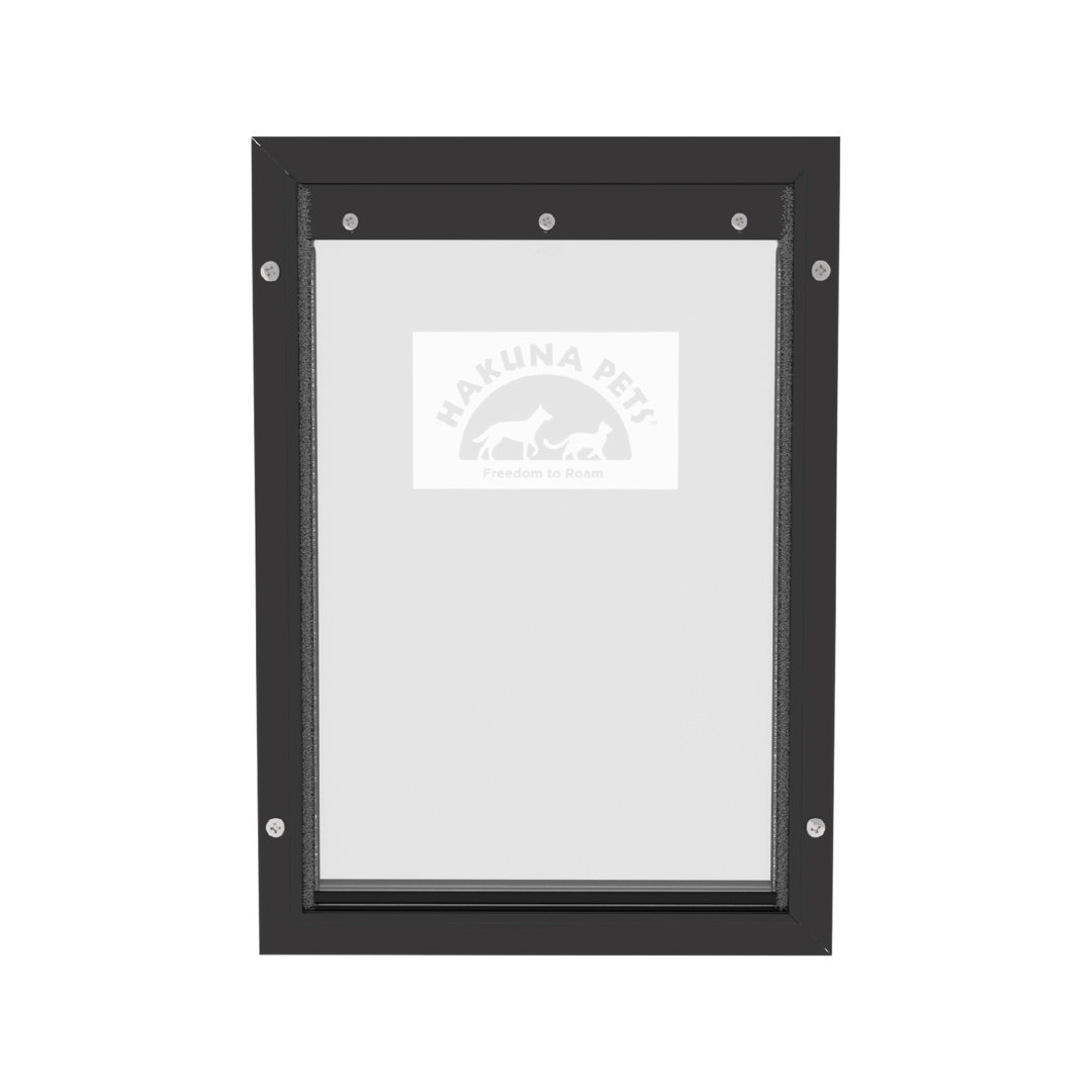 Metal Door Mounted Pet Door Hakuna Pets 