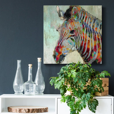 " Paint Splash Zebra "