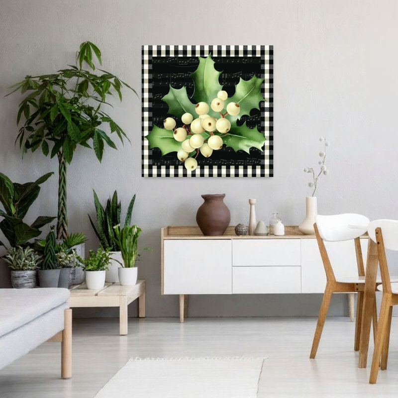 Country Charm Holly, art contemporain, H 36 po x l 36 po