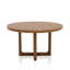Ensemble de table de salle à manger 5 pièces avec chaises rembourrées Jennifer-133140790