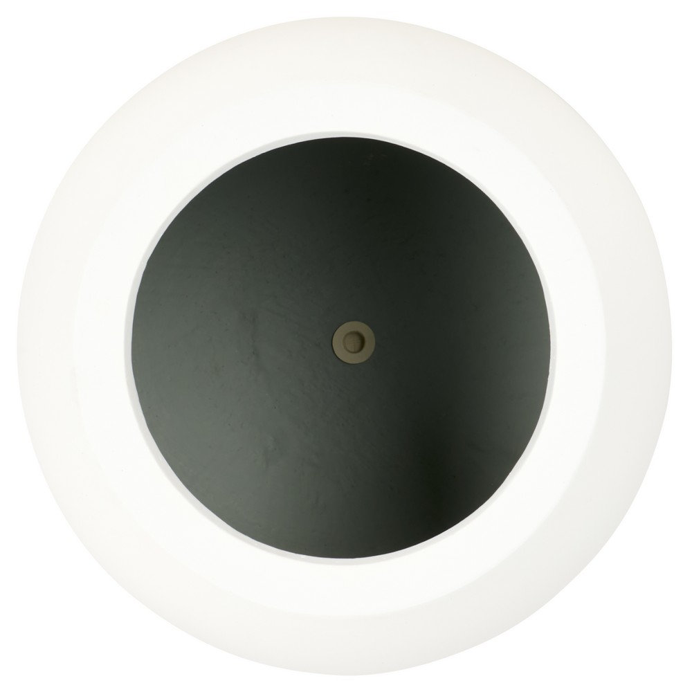 Mcgill Pot Planter, White, 12.7" H x 15.7" W x 15.7" D