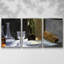Nature morte avec des bouteilles, 1862 - Toile encadrée multi-pièces 398MONETC-169162278-169162275