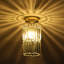 1-Light 20cm Crystal Mount Ceiling Light